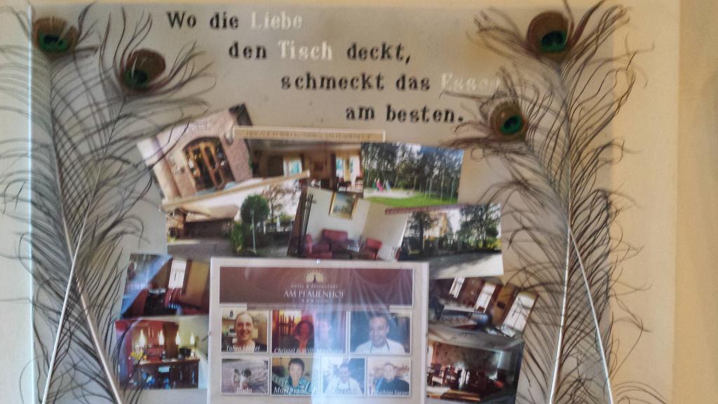 Hotel Restaurant Am Pfauenhof Quakenbrück Dış mekan fotoğraf